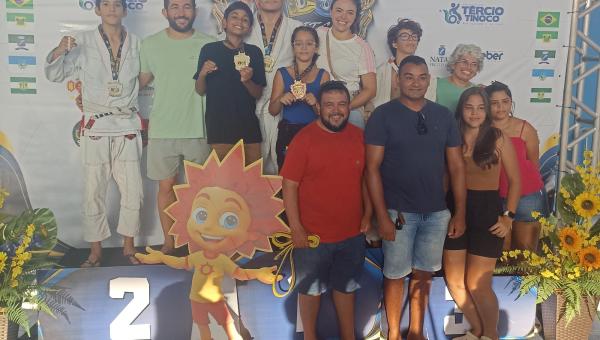 Atletas do Caminho da Vitória são destaques do Open Kids na cidade de Assú/RN